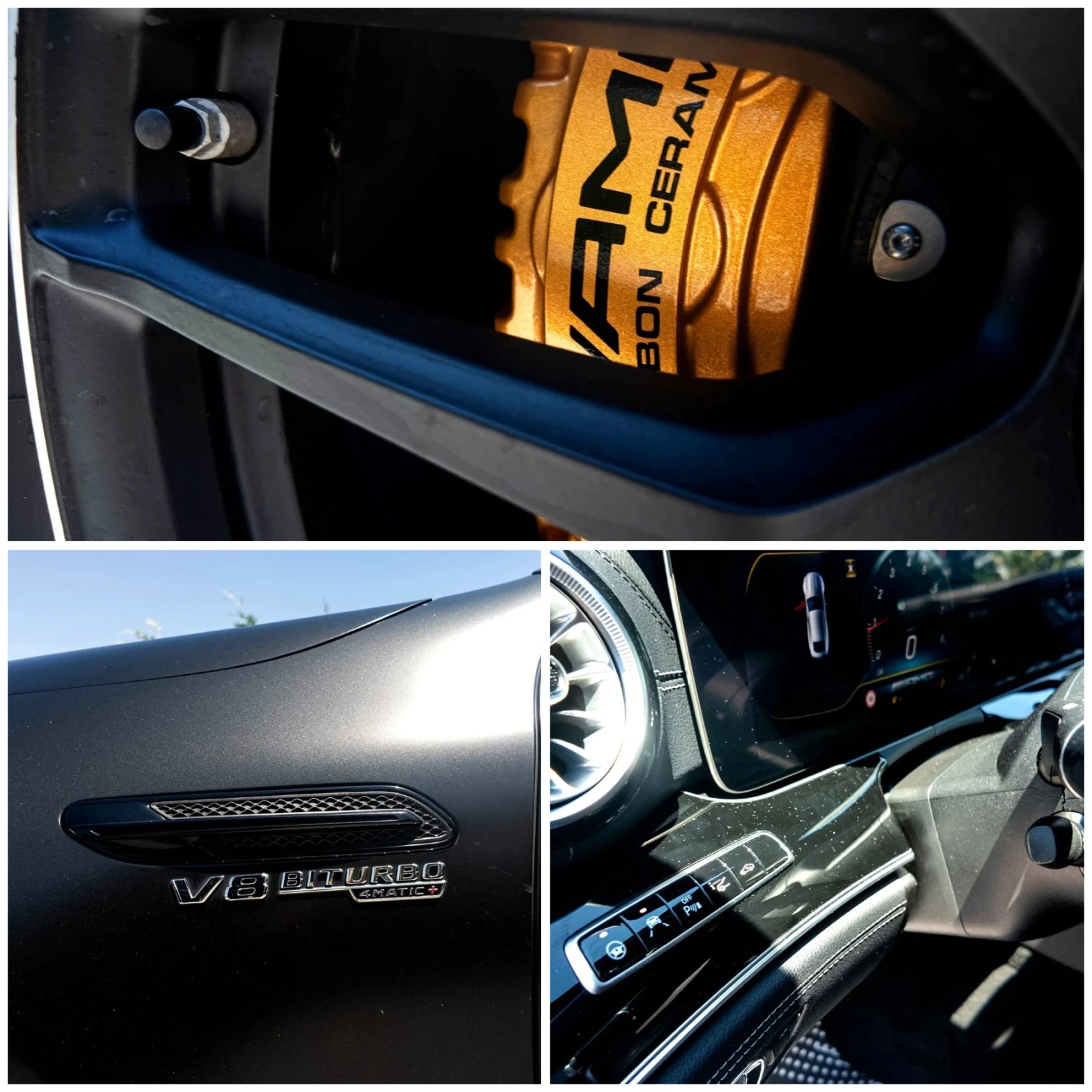 Mercedes-Benz AMG GT 63S 4 MATIC FULL CARBON CERAMIC  100% | Mobile.bg   17