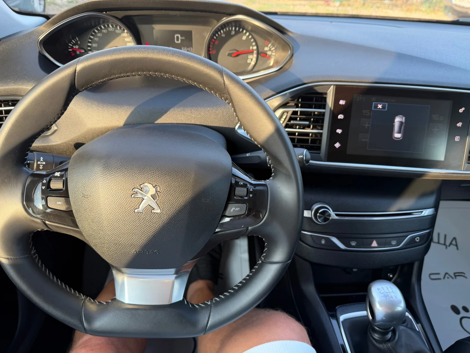 Peugeot 308 1.6HDI ALLURE GT-LINE ЛИЗИНГ ВИДЕО, снимка 13 - Автомобили и джипове - 55592909