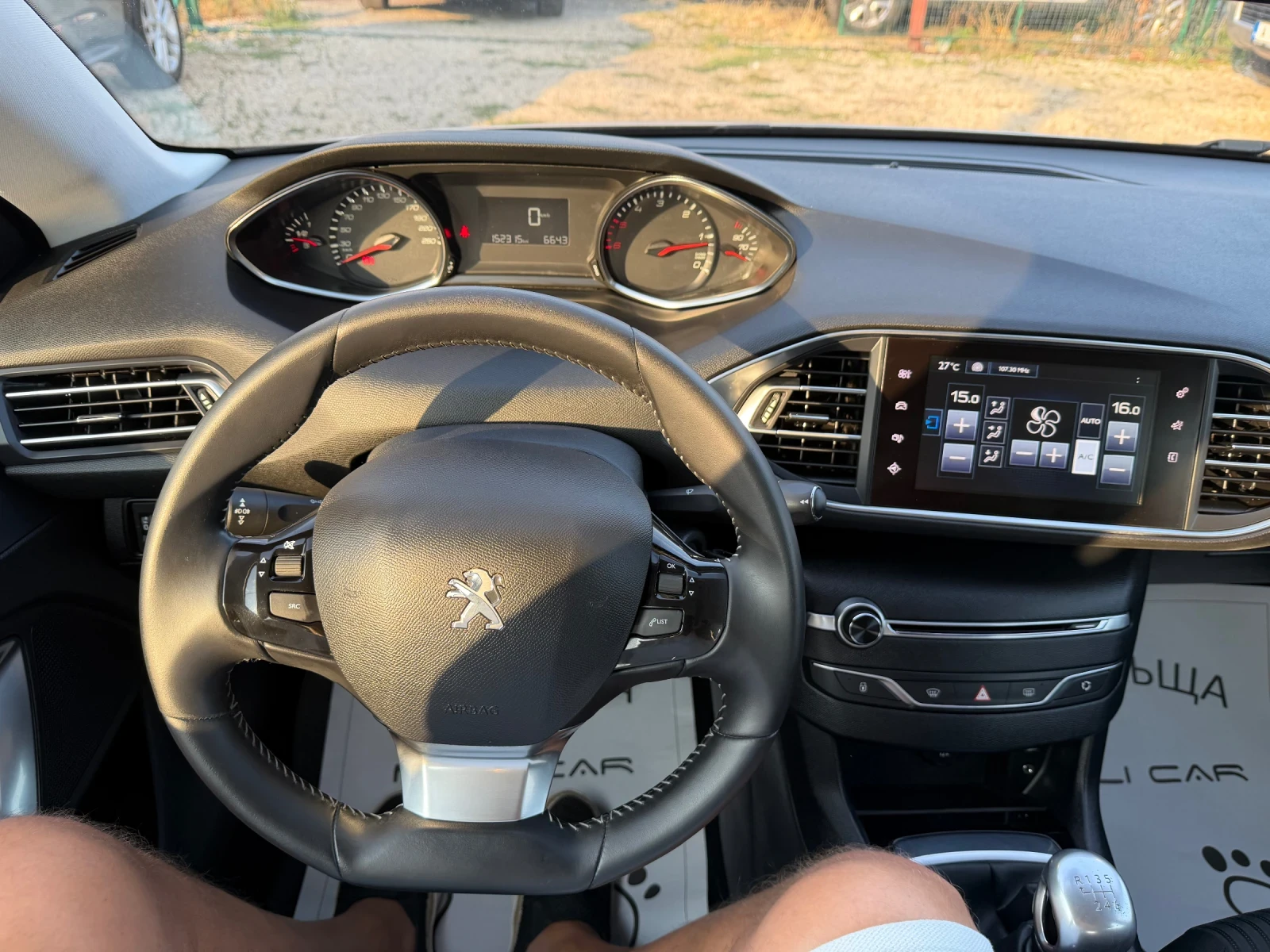 Peugeot 308 1.6HDI ALLURE GT-LINE ЛИЗИНГ ВИДЕО, снимка 10 - Автомобили и джипове - 55592909
