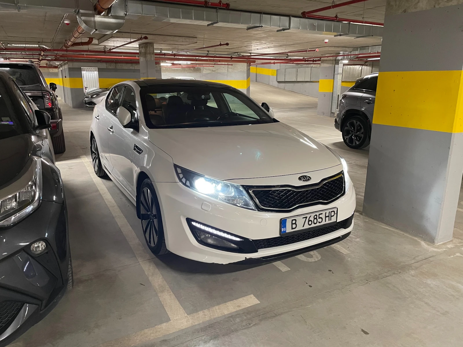 Kia Optima гаражна от представителство