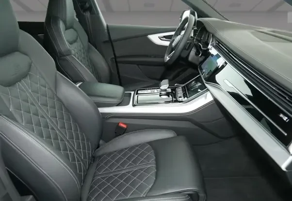 Audi Q8 50 TDI Quattro = S-line = Black OpticPlus Гаранция, снимка 9 - Автомобили и джипове - 54004661