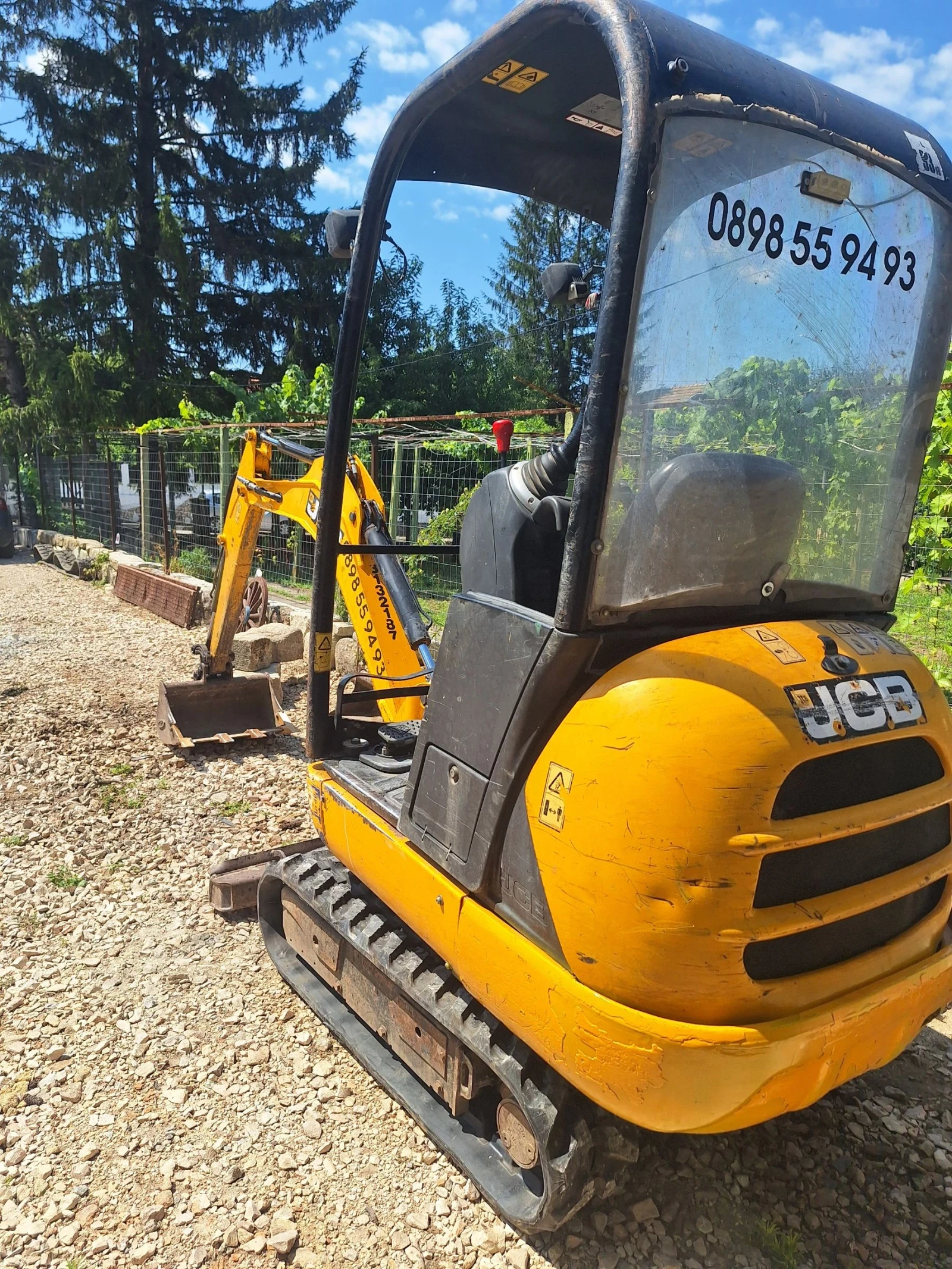 Багер JCB 8014