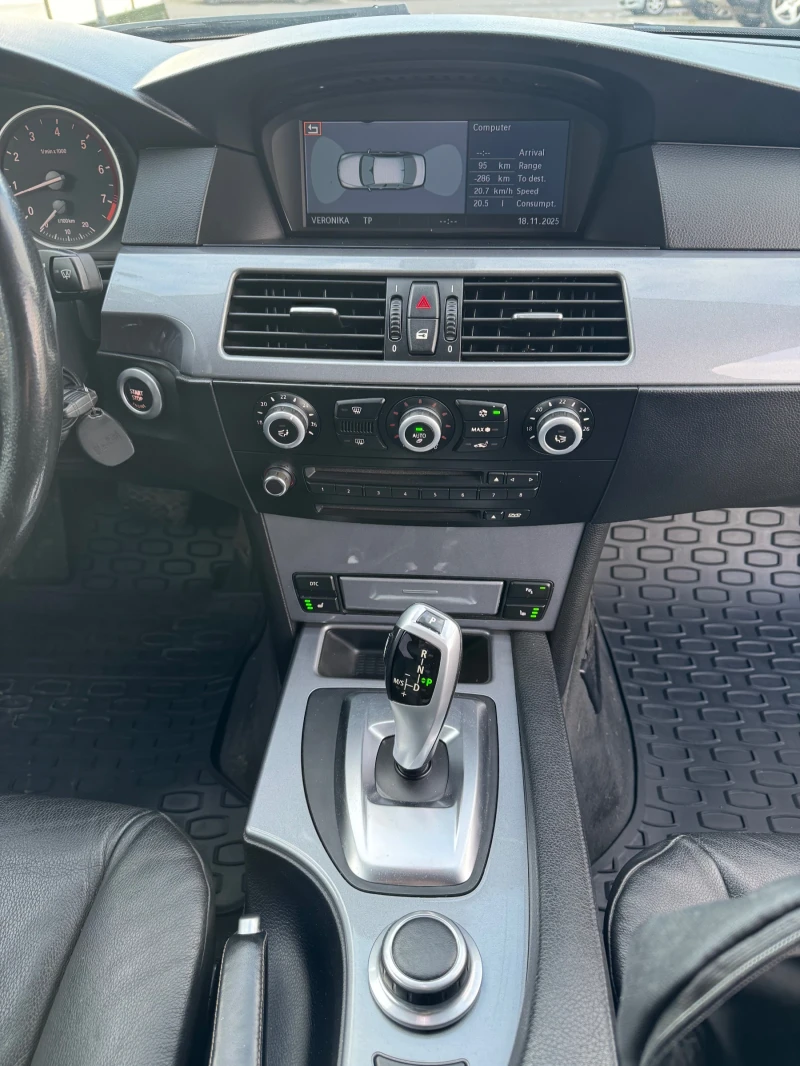 BMW 525 Фейс 2009г Автоматик 525i , снимка 11 - Автомобили и джипове - 53308196