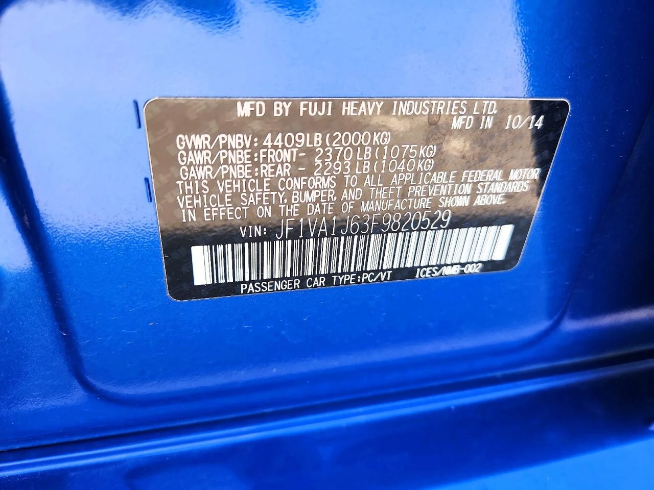 Subaru WRX 2.0l Limited, снимка 12 - Автомобили и джипове - 56163410