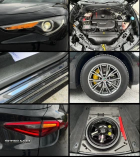 Alfa Romeo Stelvio Quadrifoglio* LED* 4x4* 2.2DIESEL* AUTOMATIC* TOP, снимка 8