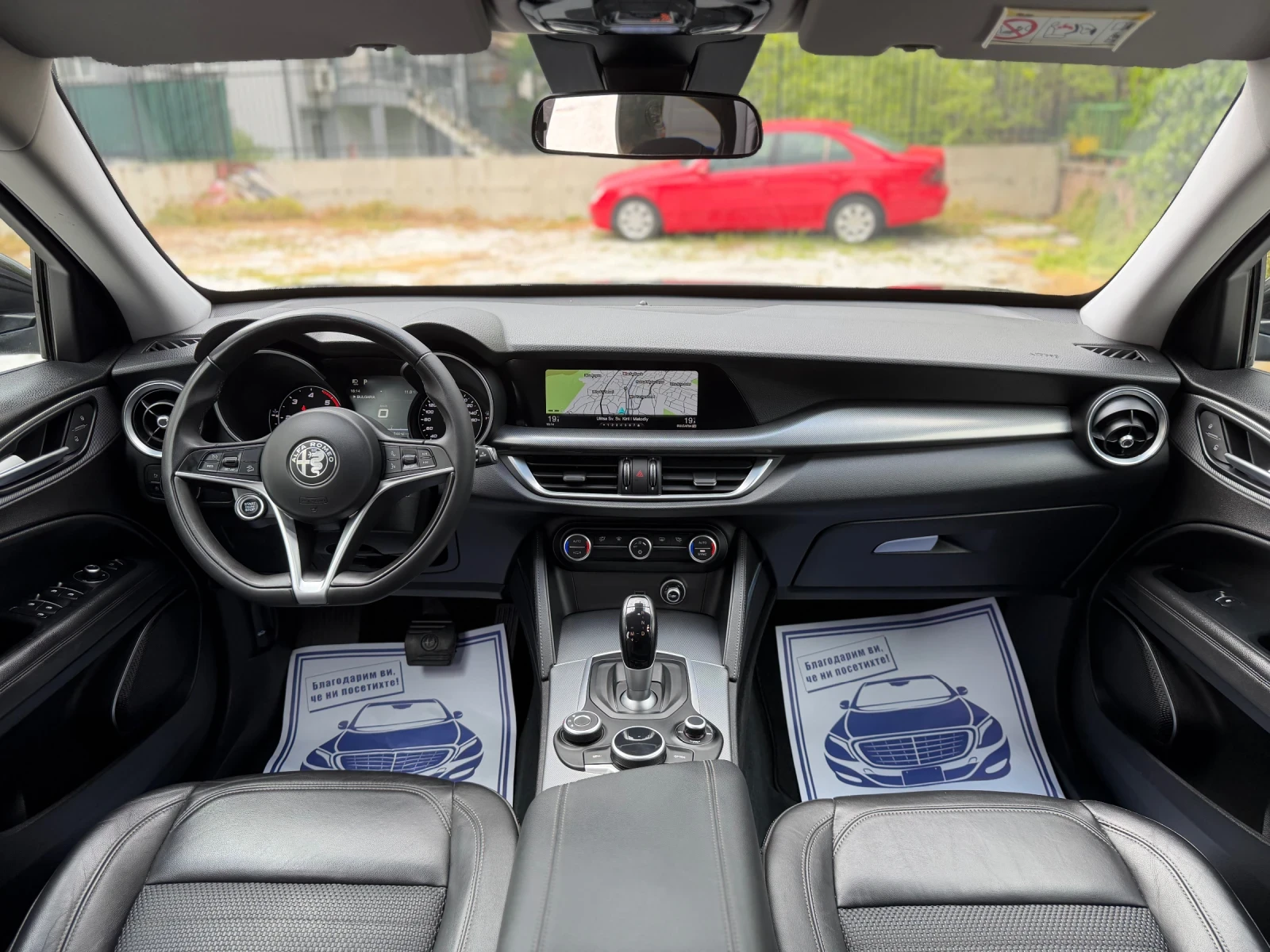 Alfa Romeo Stelvio Quadrifoglio* LED* 4x4* 2.2DIESEL* AUTOMATIC* TOP, снимка 17 - Автомобили и джипове - 54399187