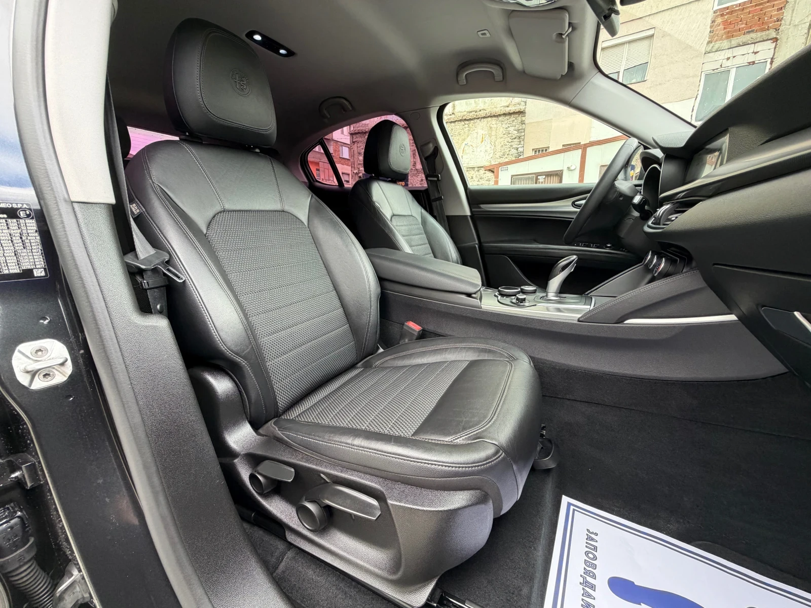 Alfa Romeo Stelvio Quadrifoglio* LED* 4x4* 2.2DIESEL* AUTOMATIC* TOP, снимка 12 - Автомобили и джипове - 54399187