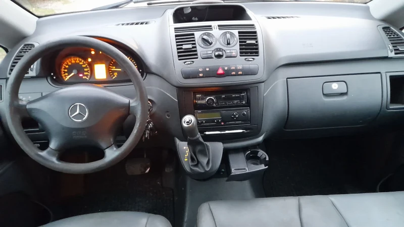 Mercedes-Benz Vito 8+ 1м Кожа Автоматик , снимка 13 - Бусове и автобуси - 52314098