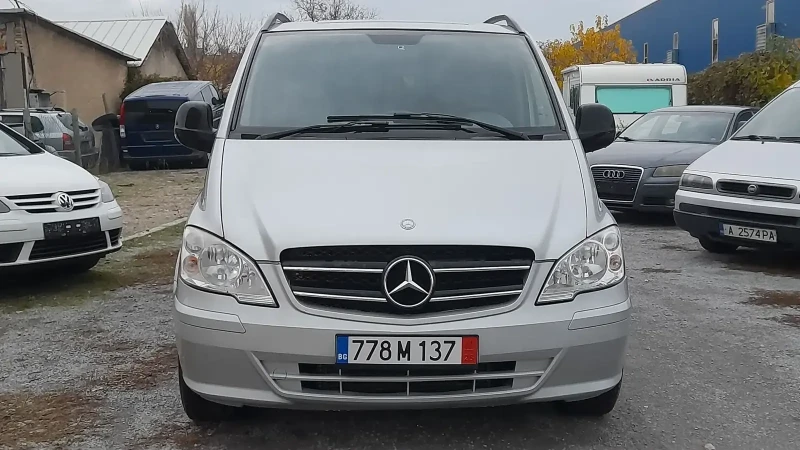 Mercedes-Benz Vito 8+ 1м Кожа Автоматик , снимка 9 - Бусове и автобуси - 52314098