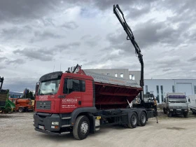 Man Tga 6х4, Самосвал с Кран, , , снимка 1