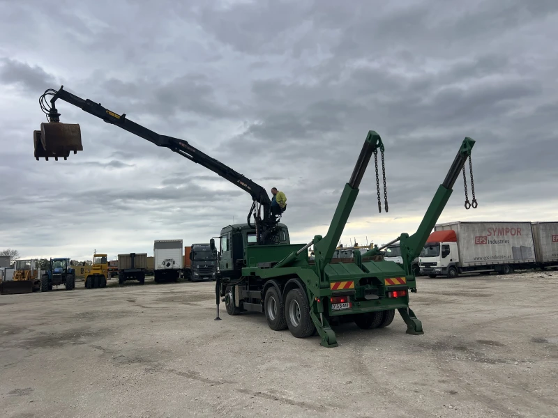 Man Tga 6х4, Самосвал с Кран, , , снимка 17 - Камиони - 51910292