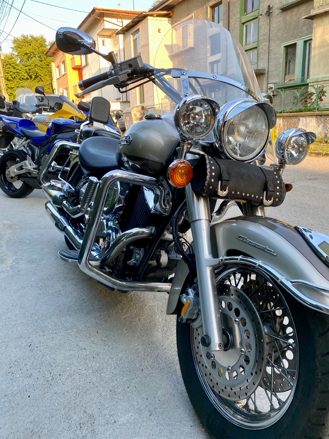 Yamaha Drag Star XVS1100 classic , снимка 7 - Мотоциклети и мототехника - 55289905