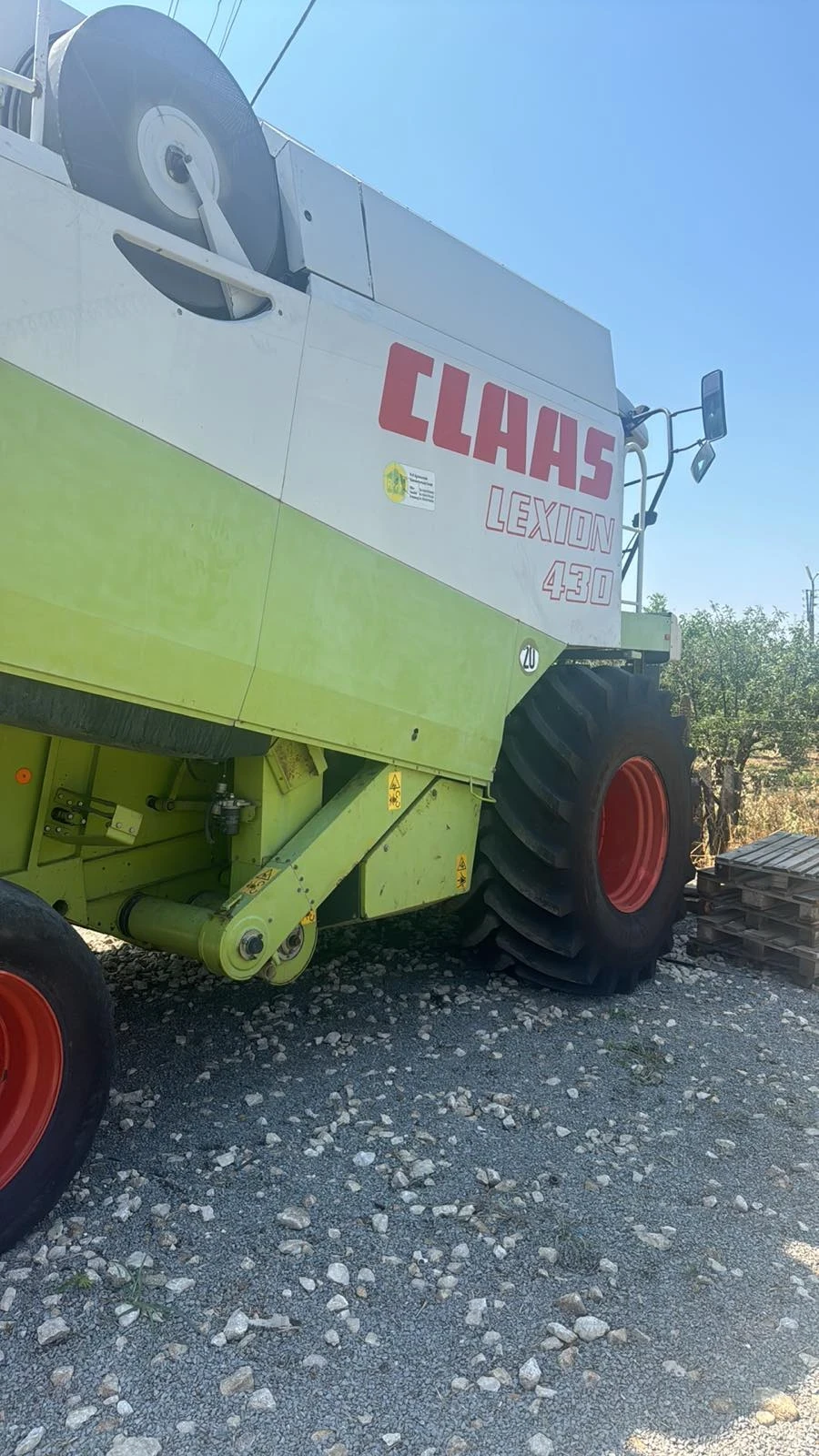 Комбайн Claas Lexion 430, снимка 3 - Селскостопанска техника - 53849489