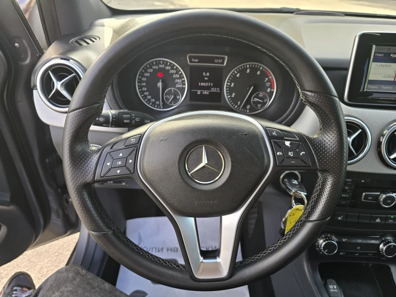 Mercedes-Benz B 180 B180/БЕНЗИН/ЛЕД/КОЖА/КАТО НОВА, снимка 14 - Автомобили и джипове - 52275390
