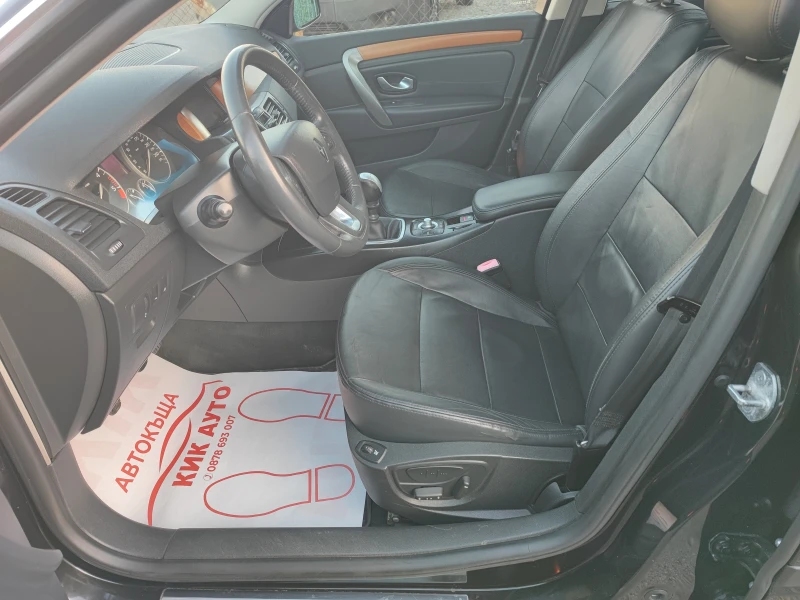 Renault Laguna 2.0DCI-150ks-6sk-КОЖА-ПАРКТРОНИК-FULL, снимка 9 - Автомобили и джипове - 52707762