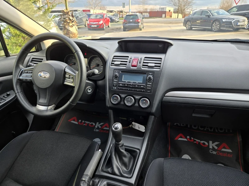 Subaru XV 1.6i-84кс= 4х4= ГАЗ* BRC* = КАМЕРА= СЕРВ.ИСТОРИЯ, снимка 13 - Автомобили и джипове - 53264544