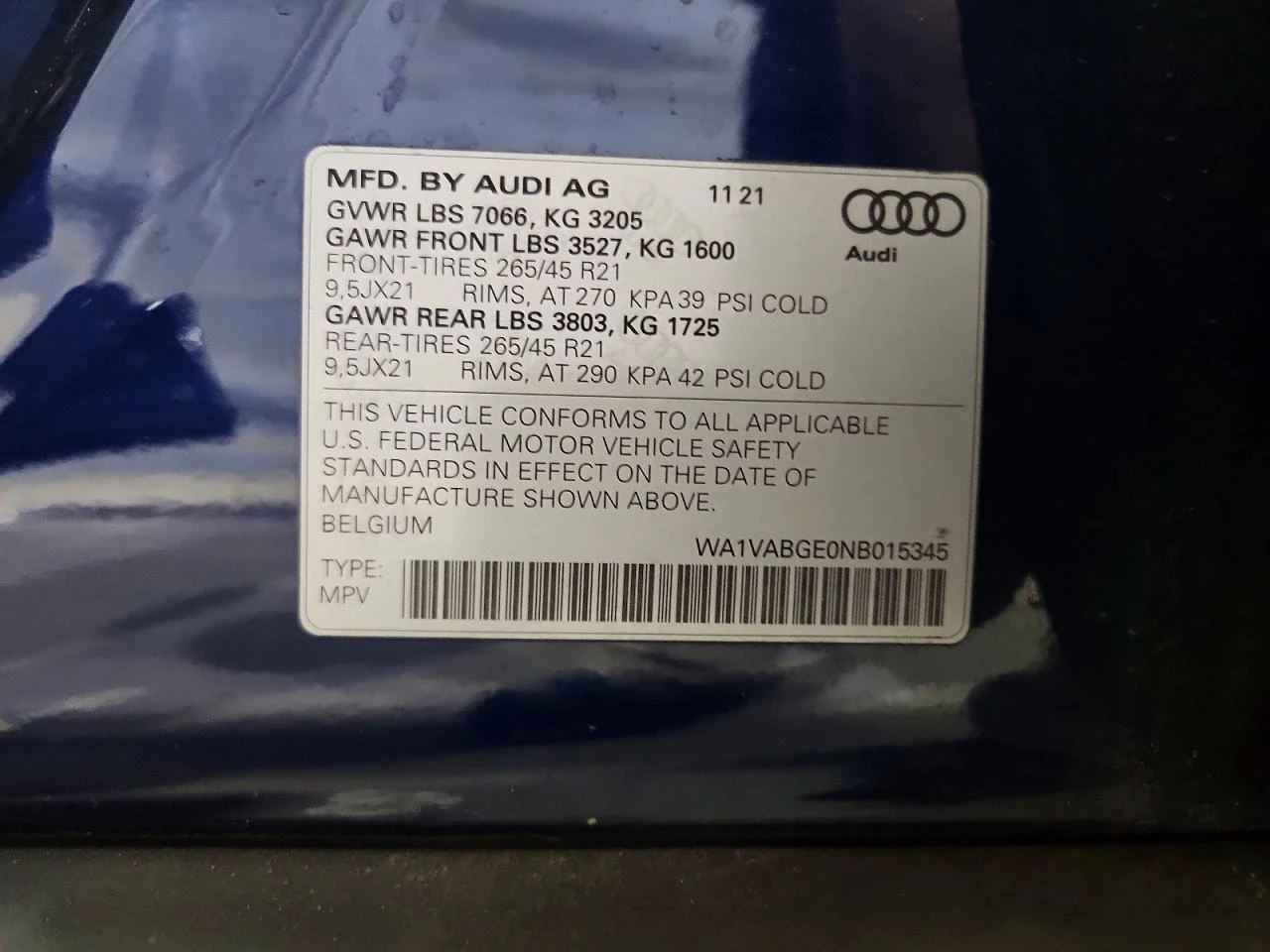 Audi E-Tron Chronos, снимка 13 - Автомобили и джипове - 55004153