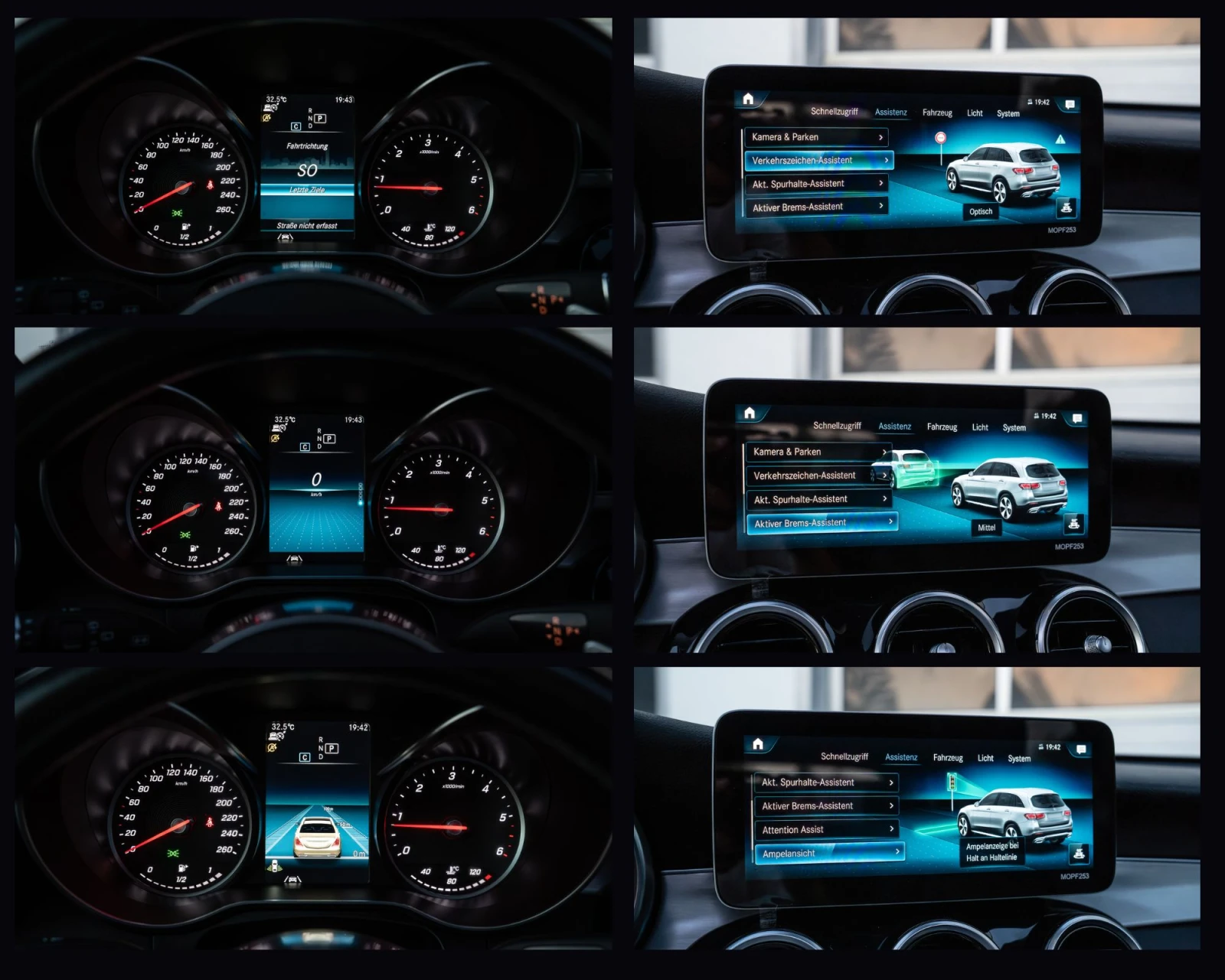Mercedes-Benz GLC 220 AMG PANO MULTIBEAM GERMANY 75000KM, снимка 14 - Автомобили и джипове - 55941095