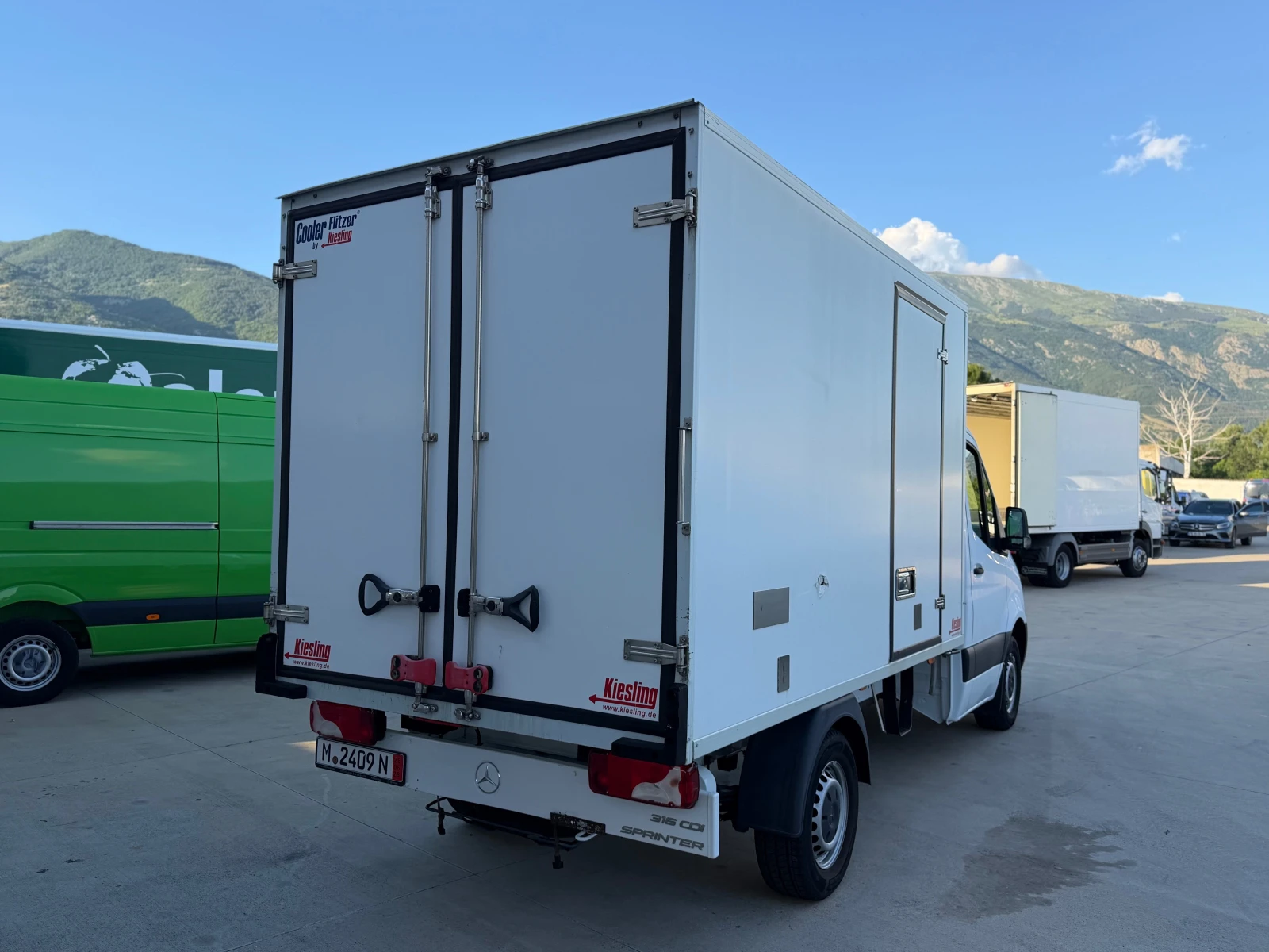 Mercedes-Benz Sprinter 316 ХЛАДИЛЕН!V500MAX!ТОП!EURO6!3-БРОЯ!, снимка 9 - Бусове и автобуси - 54961958