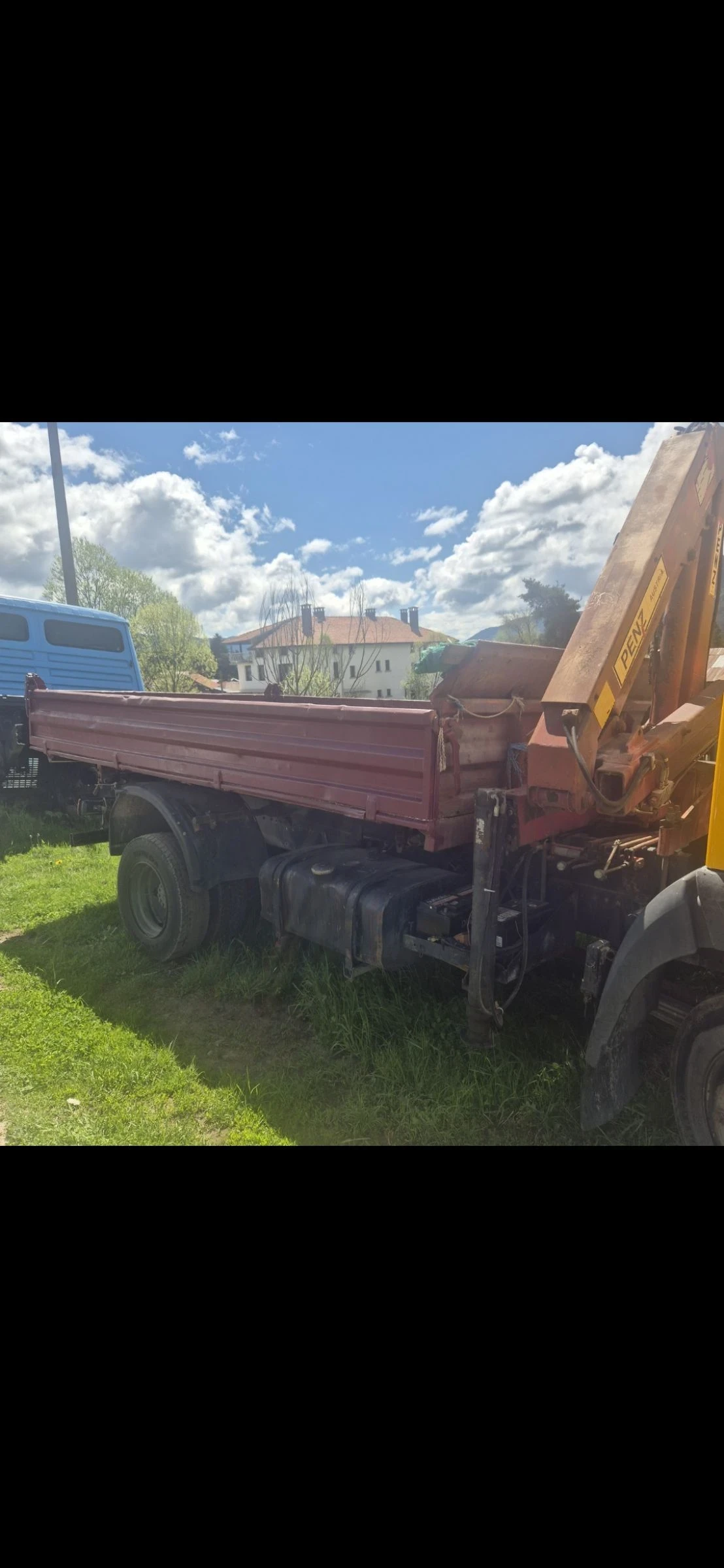 Man 8.163 Самосвален кош 