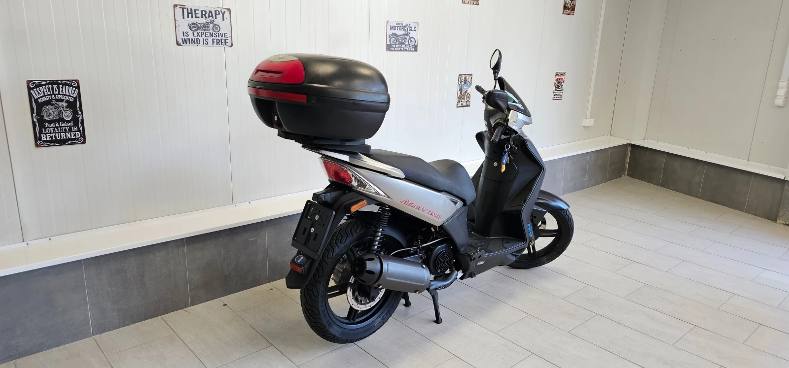 Kymco Agility 200 i, снимка 2 - Мотоциклети и мототехника - 55693131