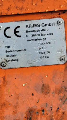 Допълнително оборудване Друг вид Arjes 950, снимка 6