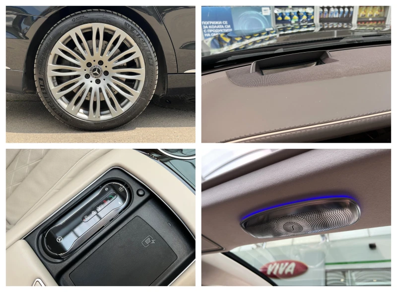 Mercedes-Benz S 560 MAYBACH/4M/DESIGNO/EXCLUSIV/TV/PANO/BURM 3D/HEADUP, снимка 17 - Автомобили и джипове - 51523042