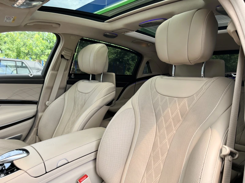 Mercedes-Benz S 560 MAYBACH/4M/DESIGNO/EXCLUSIV/TV/PANO/BURM 3D/HEADUP, снимка 8 - Автомобили и джипове - 51523042