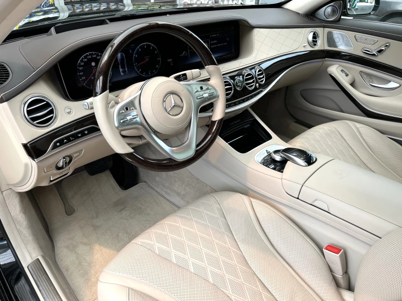 Mercedes-Benz S 560 MAYBACH/4M/DESIGNO/EXCLUSIV/TV/PANO/BURM 3D/HEADUP, снимка 9 - Автомобили и джипове - 51523042