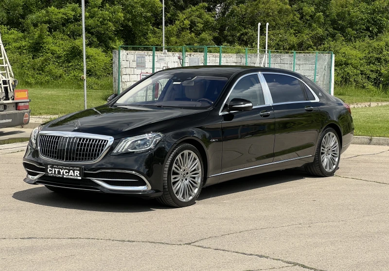Mercedes-Benz S 560 MAYBACH/4M/DESIGNO/EXCLUSIV/TV/PANO/BURM 3D/HEADUP, снимка 3 - Автомобили и джипове - 51523042
