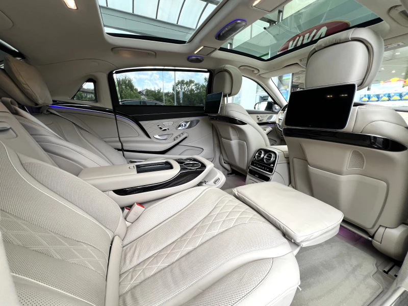 Mercedes-Benz S 560 MAYBACH/4M/DESIGNO/EXCLUSIV/TV/PANO/BURM 3D/HEADUP, снимка 14 - Автомобили и джипове - 51523042