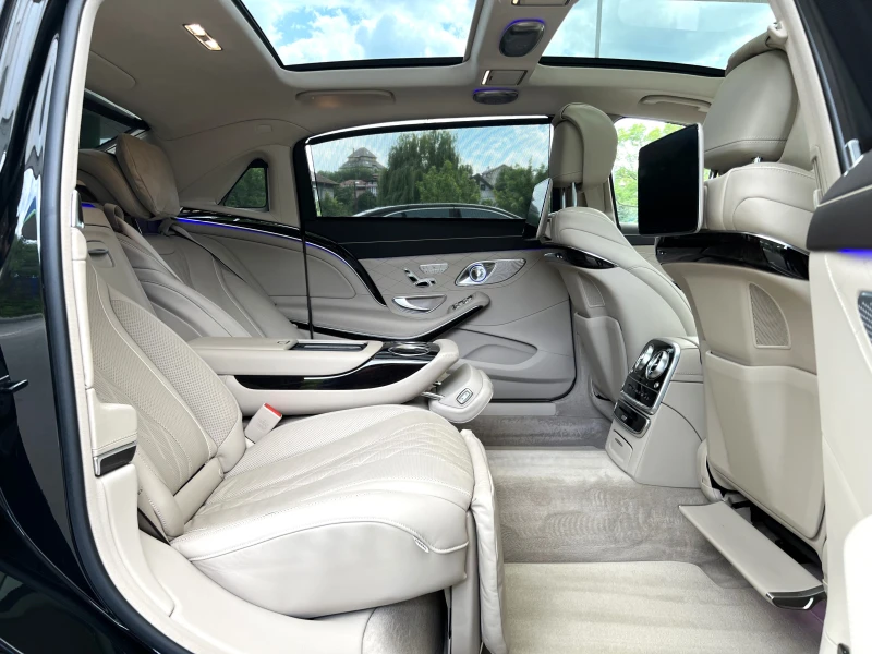 Mercedes-Benz S 560 MAYBACH/4M/DESIGNO/EXCLUSIV/TV/PANO/BURM 3D/HEADUP, снимка 13 - Автомобили и джипове - 51523042