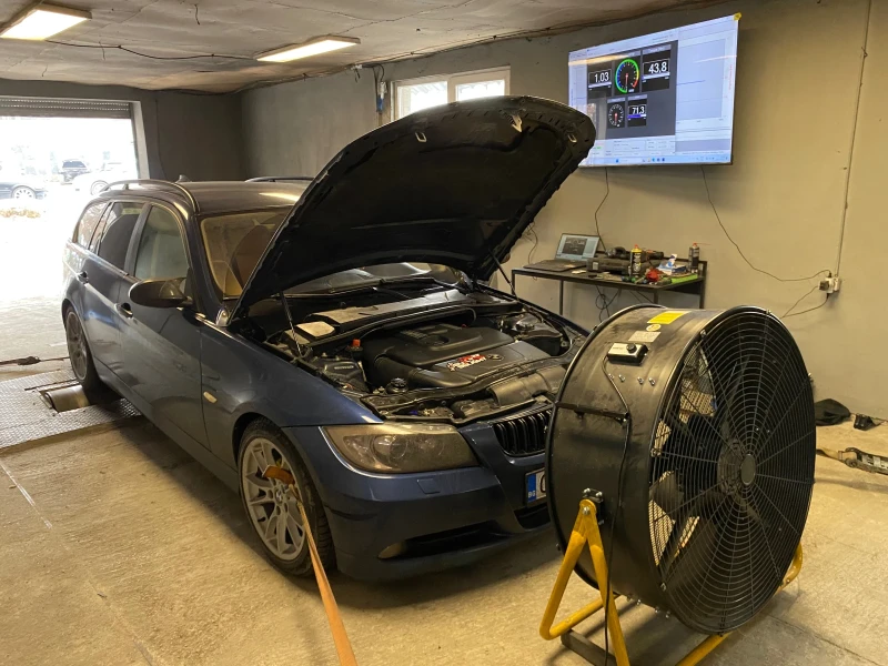 BMW 320 M47 227hp., снимка 13 - Автомобили и джипове - 52633203