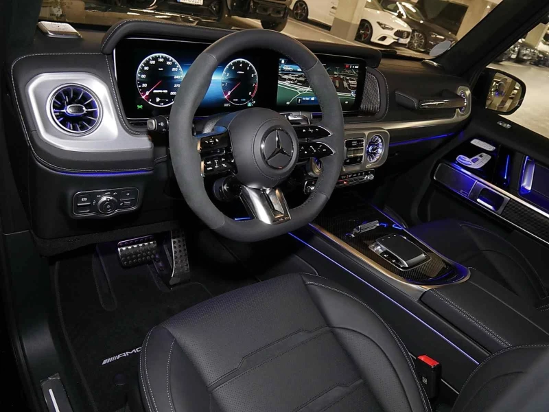 Mercedes-Benz G 63 AMG /FACELIFT/CARBON/BURMESTER/360/NIGHT/22/, снимка 6 - Автомобили и джипове - 51962196