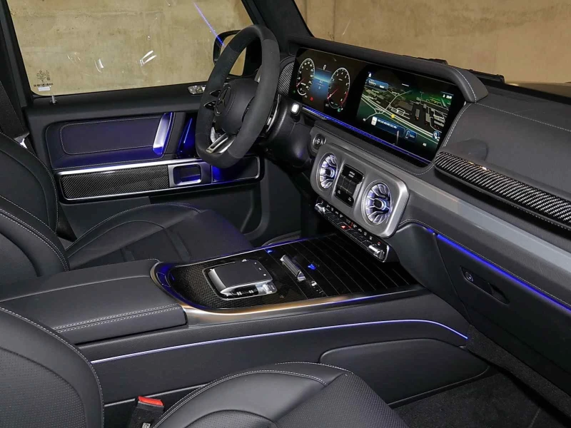 Mercedes-Benz G 63 AMG /FACELIFT/CARBON/BURMESTER/360/NIGHT/22/, снимка 12 - Автомобили и джипове - 51962196