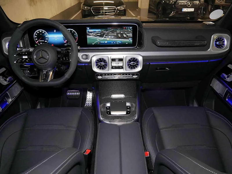 Mercedes-Benz G 63 AMG /FACELIFT/CARBON/BURMESTER/360/NIGHT/22/, снимка 11 - Автомобили и джипове - 51962196