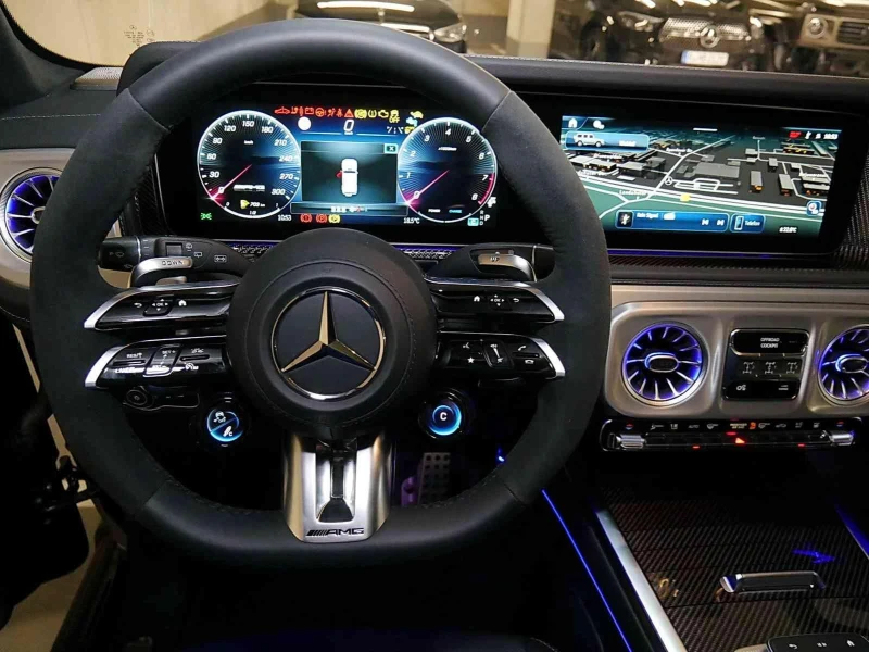 Mercedes-Benz G 63 AMG /FACELIFT/CARBON/BURMESTER/360/NIGHT/22/, снимка 7 - Автомобили и джипове - 51962196