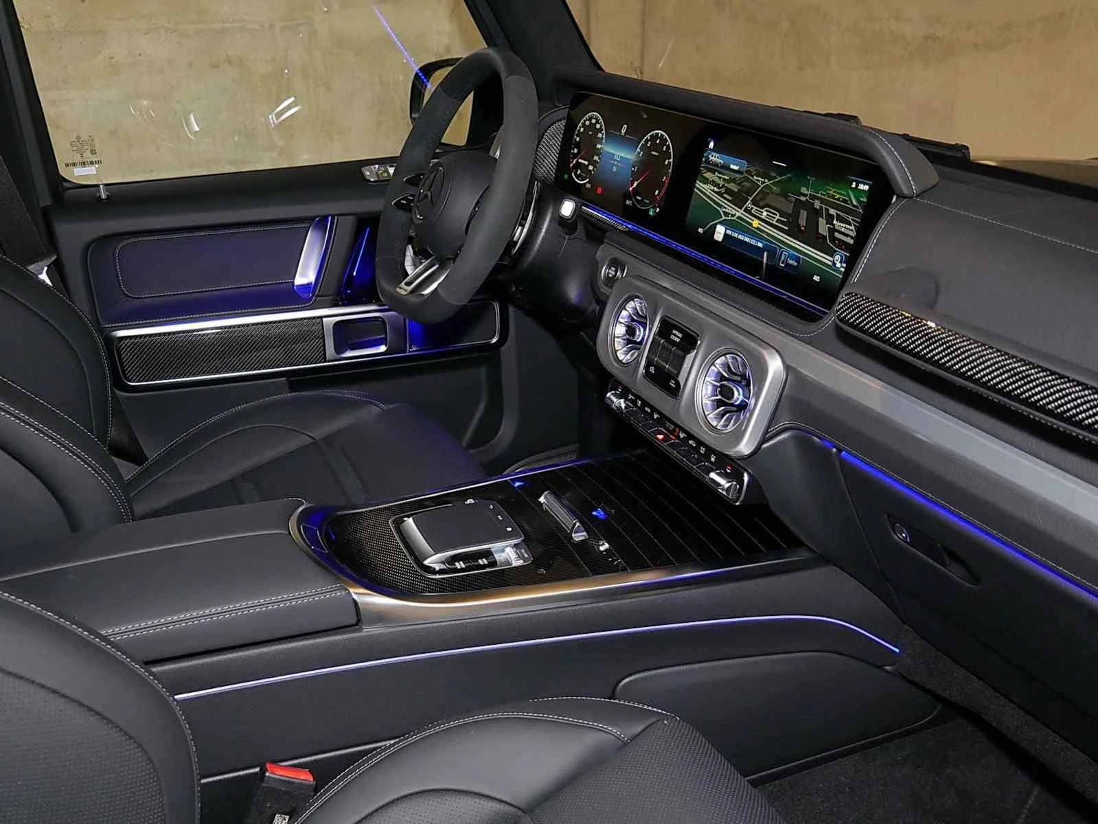 Mercedes-Benz G 63 AMG /FACELIFT/CARBON/BURMESTER/360/NIGHT/22/ | Mobile.bg   12