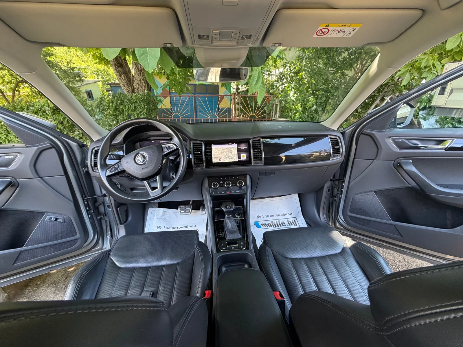 Skoda Kodiaq L&K 2.0tdi 4x4 190hp , кожа, обдухване, печка, снимка 8 - Автомобили и джипове - 54884570