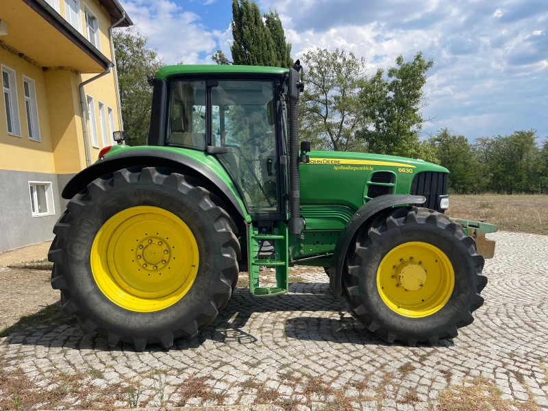 Трактор John Deere 6630 POWER QUAD + ТЕСНИ ГУМИ С ДЖАНТИ ЛИЗИНГ, снимка 9 - Селскостопанска техника - 46821112