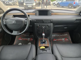 Citroen C6 2.7HDI-204кс= АВТОМАТ= НАВИ= КСЕНОН= КОЖА, снимка 12