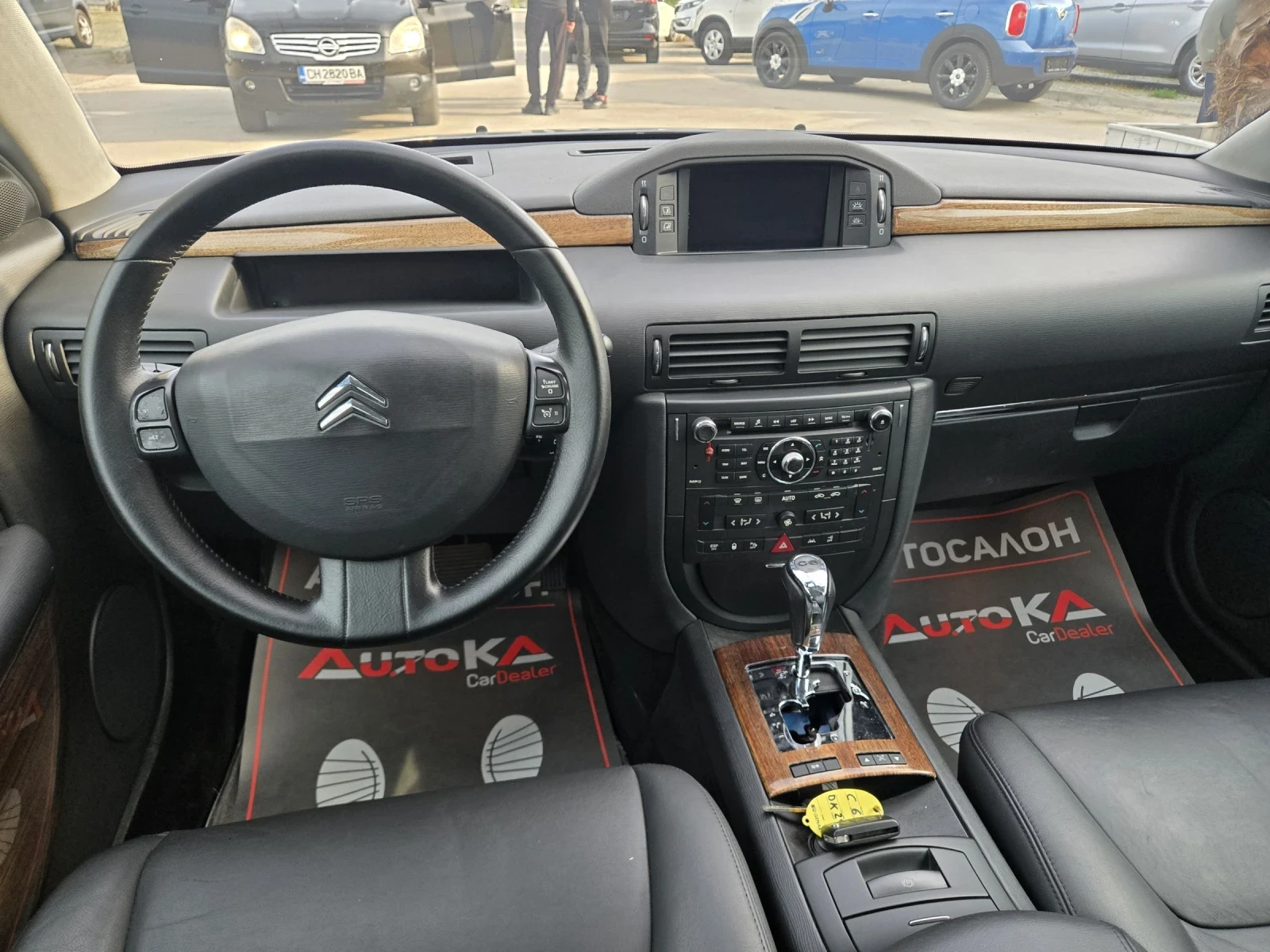 Citroen C6 2.7HDI-204кс= АВТОМАТ= НАВИ= КСЕНОН= КОЖА, снимка 11 - Автомобили и джипове - 54459425