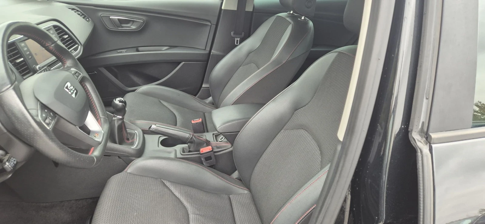 Seat Leon 2.0TDI-150кс.NAVY, снимка 13 - Автомобили и джипове - 56745497
