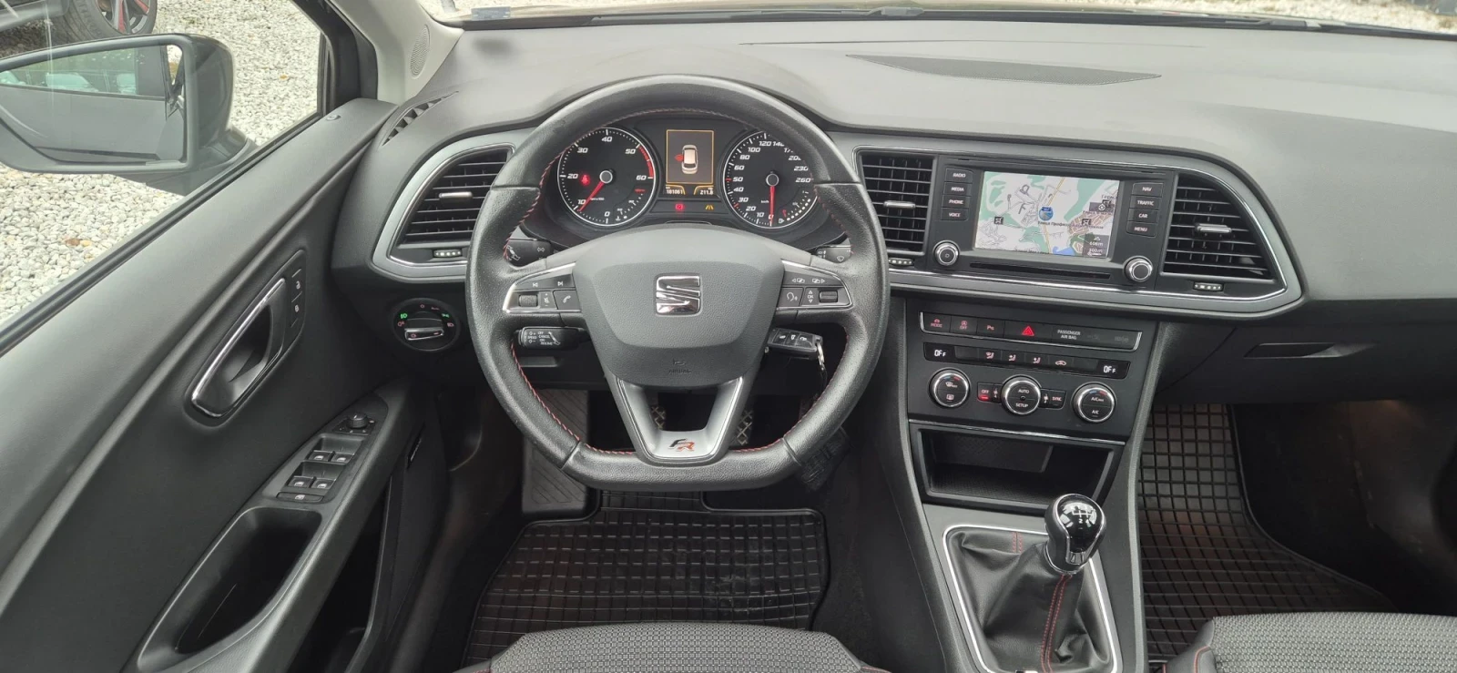 Seat Leon 2.0TDI-150кс.NAVY, снимка 14 - Автомобили и джипове - 56745497