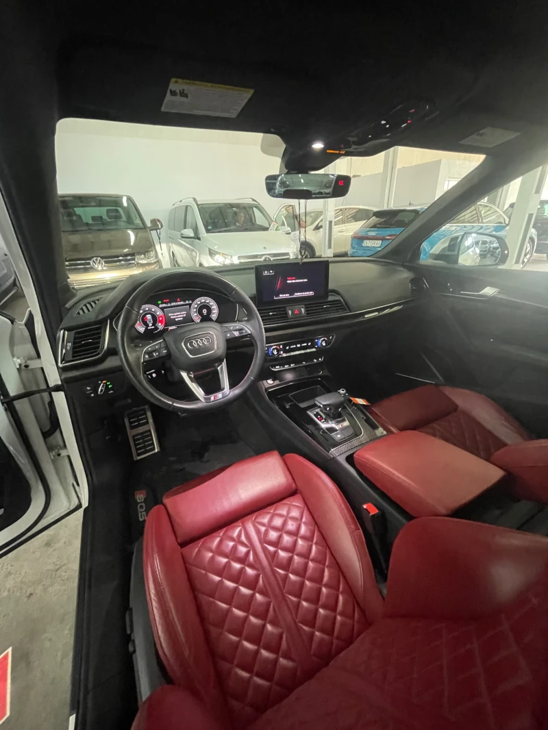 Audi SQ5 Панорама/Matrix/Carbon/подгрев/фулл!!!, снимка 10 - Автомобили и джипове - 51516755