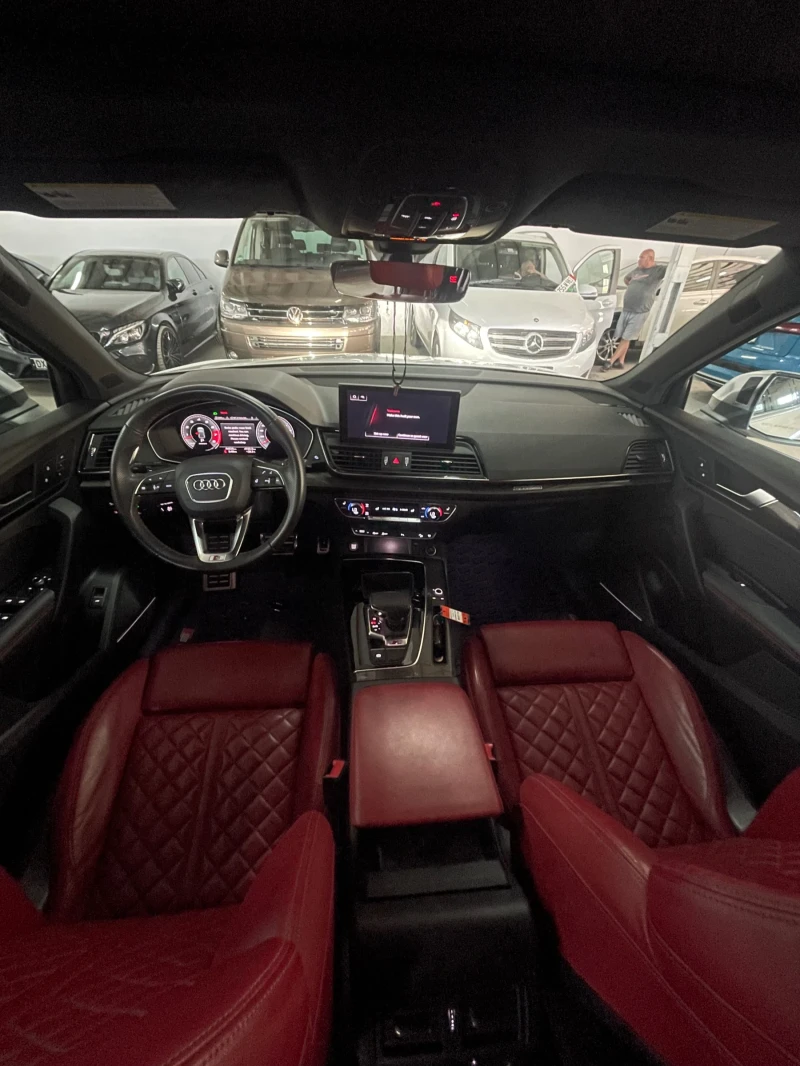 Audi SQ5 Панорама/Matrix/Carbon/подгрев/фулл!!!, снимка 9 - Автомобили и джипове - 51516755