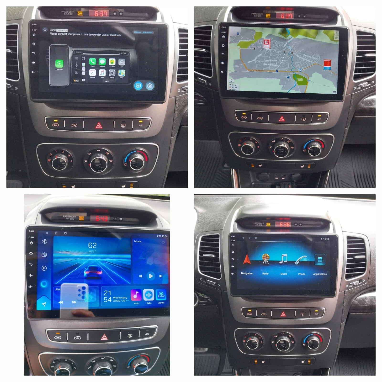 Kia Sorento * 4x4 *  /3.3i/NAVI+ FUL/ LED/V6-AWD/-TOP, снимка 13 - Автомобили и джипове - 53787496