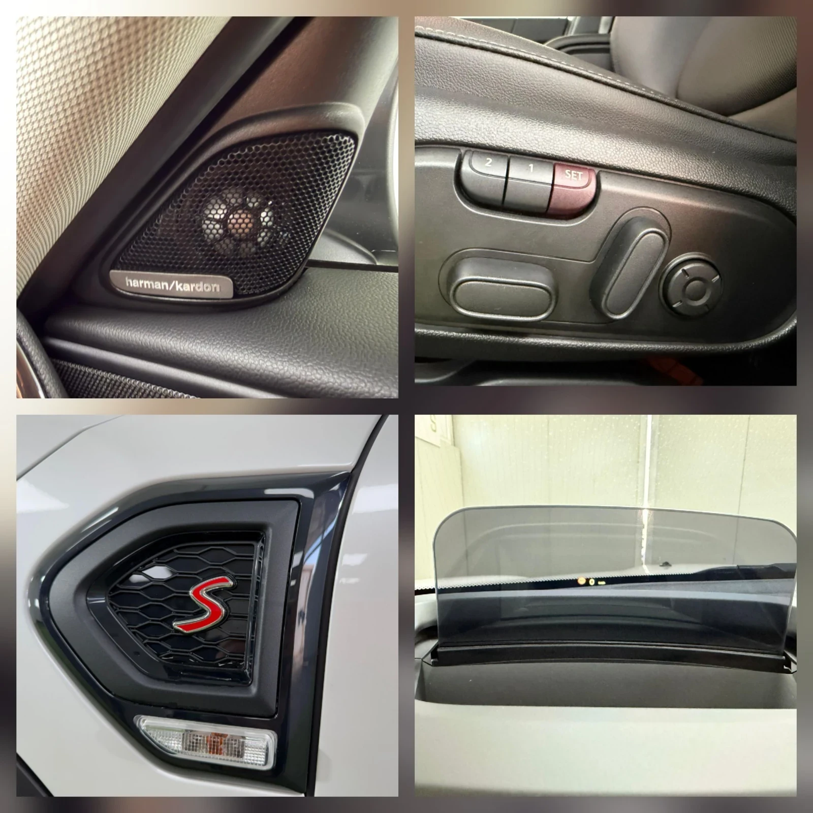 Mini Countryman S-ALL4-HARMON/CARBON-HEAD UP-ПАНОРАМА-КАМЕРА, снимка 17 - Автомобили и джипове - 54570044
