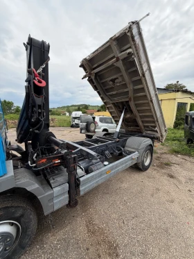 Mercedes-Benz Atego 1223 самосвал с кран , снимка 5