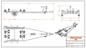 За автомобил RESPO Колесар за лодка Multiroller 750V571L209, снимка 10